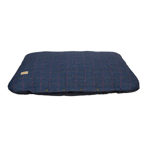 Earthbound Flat Cushion Tweed Bed
