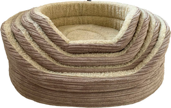 Cord Oval Dog Bed