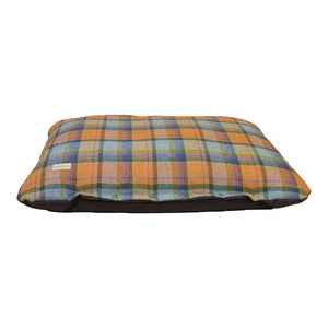 
            
                Load image into Gallery viewer, Earthbound Flat Cushion Tweed Check
            
        